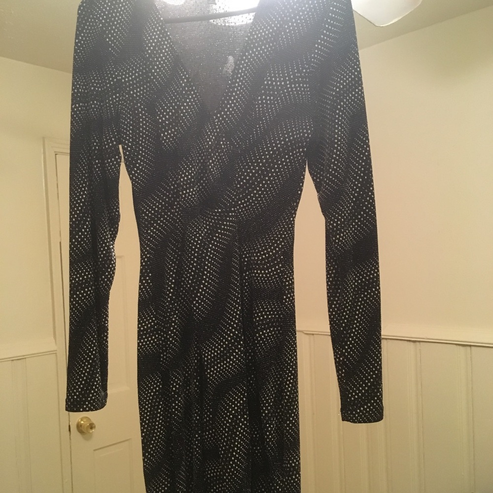 long sleve work dress by snap $80 size medium